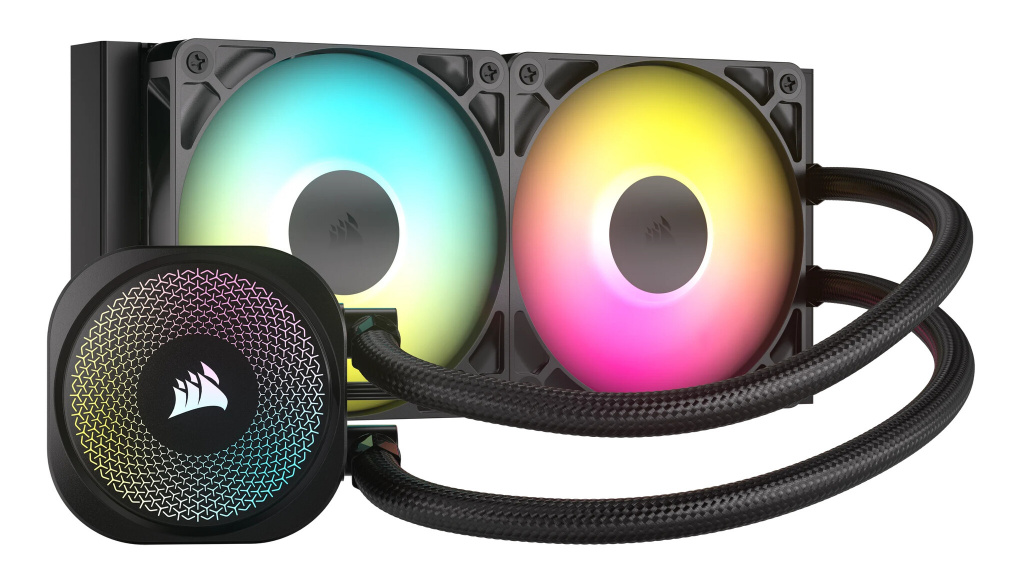 Corsair Nautilus 240 RS ARGB Liquid Processor All-in-one liquid cooler Black 1 pc(s)