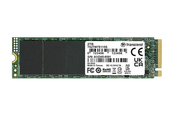 Transcend PCIe SSD 115S 1 TB M.2 PCI Express 3.0 NVMe 3D NAND