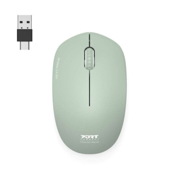 Port Designs 900543 mouse Office Ambidextrous RF Wireless Optical 1600 DPI
