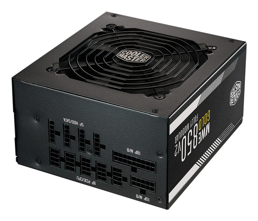 Cooler Master MWE Gold 850 V2 ATX 3.1 power supply unit 850 W 24-pin ATX Black
