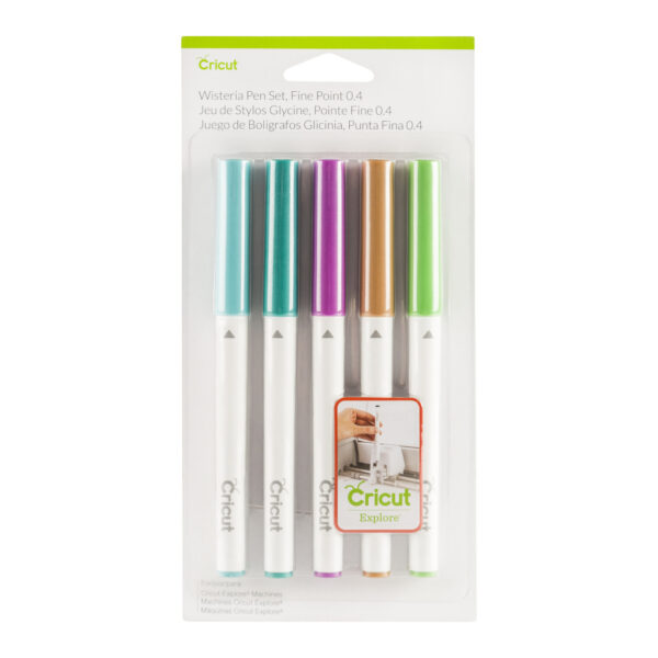 Cricut 2003976 felt pen Fine Green, Magenta, Turquoise 5 pc(s)