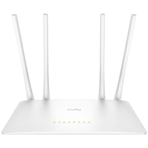 Cudy WR1200 wireless router Fast Ethernet Dual-band (2.4 GHz / 5 GHz) White
