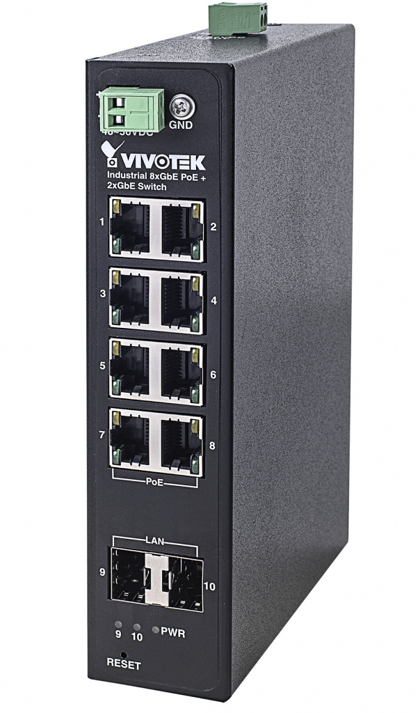 VIVOTEK AW-IHT-1000 network switch Gigabit Ethernet (10/100/1000) Power over Ethernet (PoE)