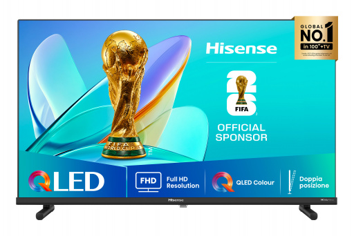 Hisense 40A5Q 101.6 cm (40") Full HD Smart TV Wi-Fi Black
