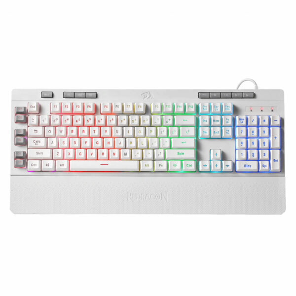 REDRAGON K512W-RGB Shiva keyboard USB White