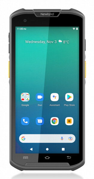 Newland MT93 Megattera Pro handheld mobile computer 14 cm (5.5") 720 x 1440 pixels Touchscreen 277 g Black