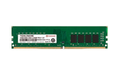 Transcend TS2GLH72V2B memory module 16 GB 1 x 16 GB DDR4 ECC