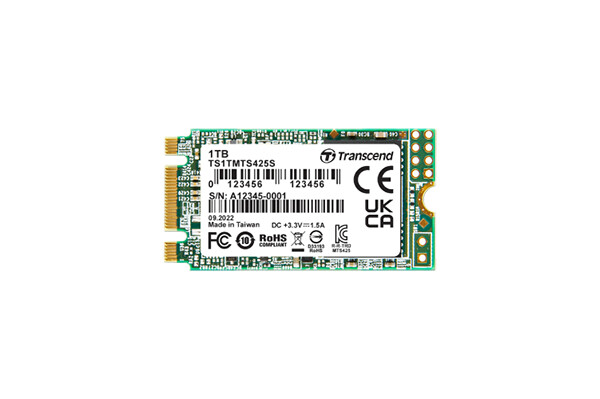 Transcend M.2 SSD 425S 1 TB Serial ATA III 3D NAND