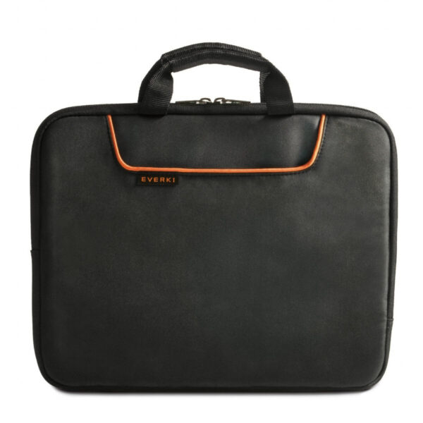 Everki EKF808S13B laptop case 33.8 cm (13.3") Sleeve case Black, Orange