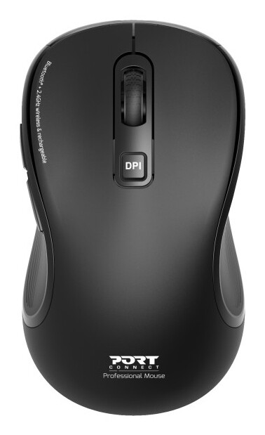 Port Designs 910010 mouse Universal Ambidextrous RF Wireless + Bluetooth Optical 2400 DPI