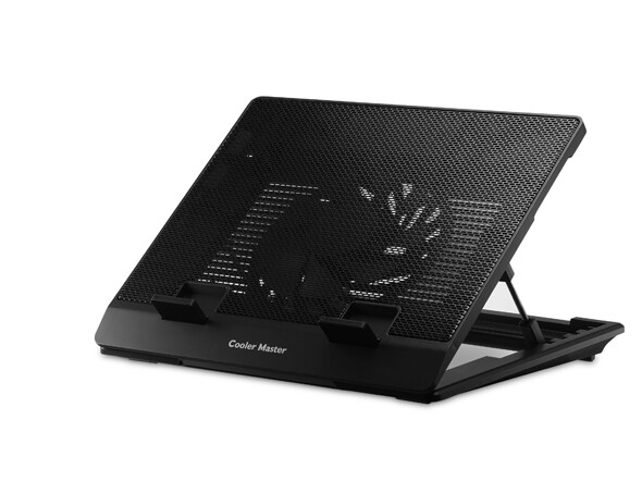 Cooler Master NotePal ErgoStand Lite laptop cooling pad 39.6 cm (15.6") Black
