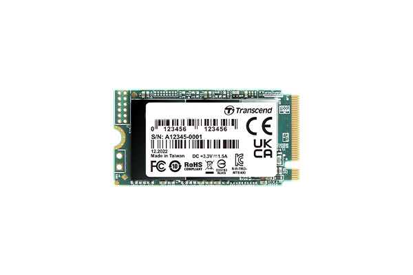 Transcend PCIe SSD 400S 512 GB M.2 PCI Express NVMe 3D NAND
